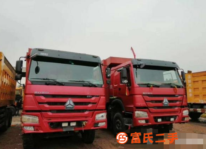 出售二手豪沃礦用自卸車