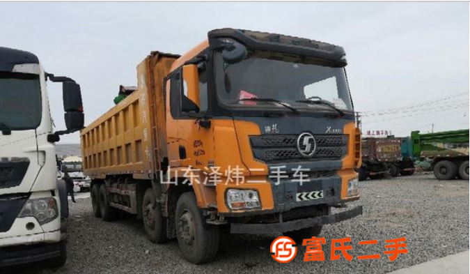 二手德龍前四后八自卸車國五大批量出售包提檔過戶支持分期