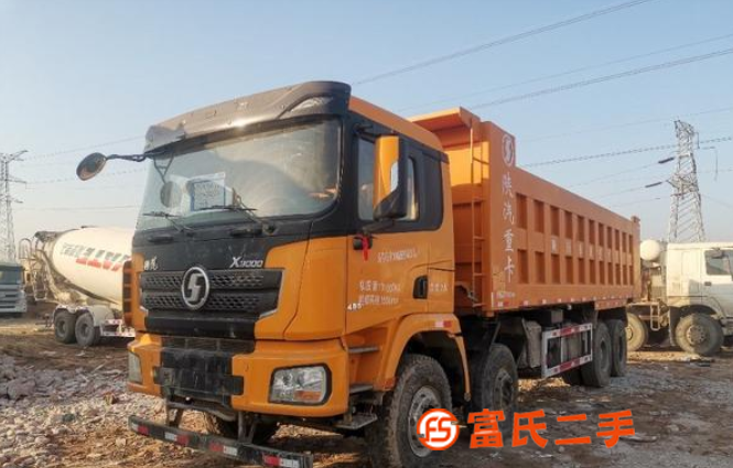 轉讓新款陜汽德龍X3000前四后八自卸車19年