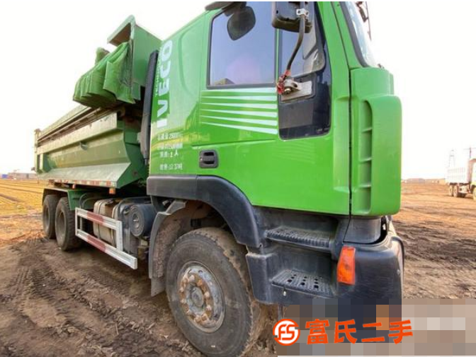 急轉二手自卸車，國五紅巖杰獅后八輪，5.8米大廂，