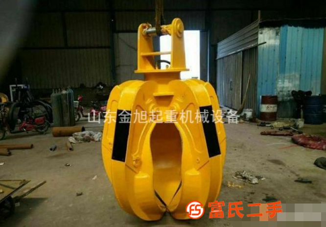 出售抓鋼機，碼頭吊專用貝殼式抓斗，梅花抓，機械抓等抓具，