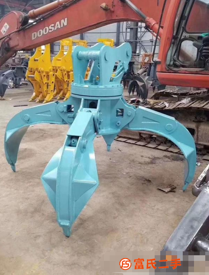 轉(zhuǎn)讓抓鋼機，電磁吸盤