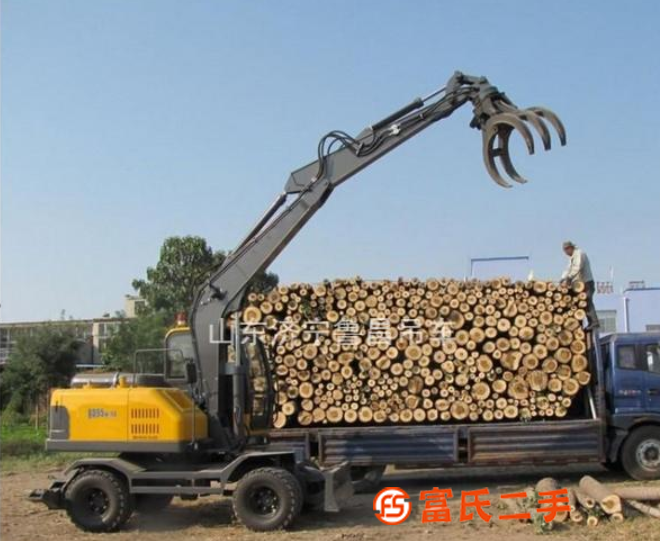 轉(zhuǎn)讓抓木機 輪式抓木機 挖掘機 隨車挖 隨車吊挖一體機