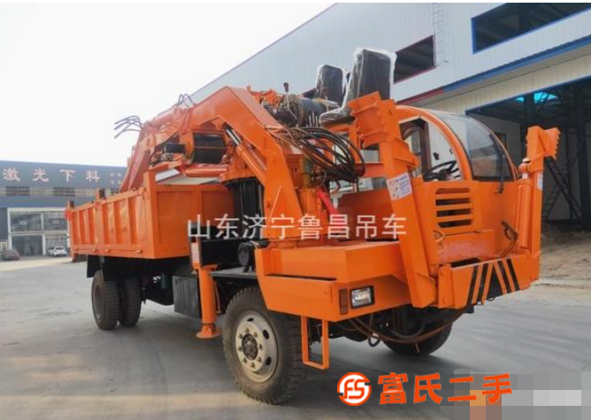 轉(zhuǎn)讓抓木機(jī) 隨車(chē)挖一體吊 隨車(chē)抓 山東魯南機(jī)械