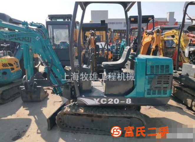 轉讓二手玉柴20挖掘機 果園園林微型小型二手25 35挖溝機