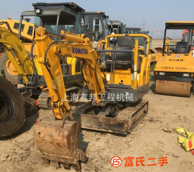 轉(zhuǎn)讓二手小型挖坑機(jī) 挖溝機(jī) 二手玉柴挖機(jī)