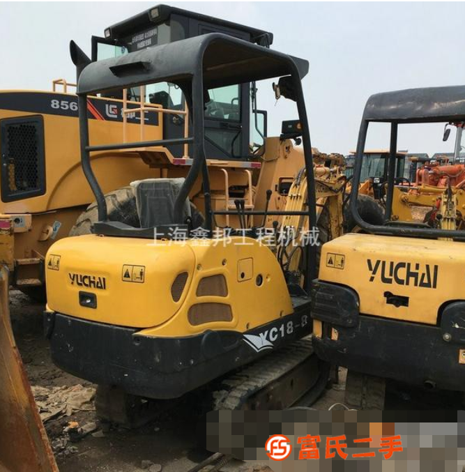 轉(zhuǎn)讓二手小型挖坑機(jī) 挖溝機(jī) 二手玉柴挖機(jī)