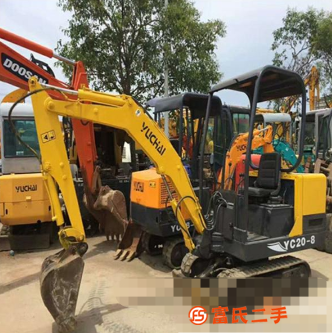 農(nóng)用果園小型挖土機(jī)轉(zhuǎn)讓 二手玉柴13;18;20微型挖掘機(jī)