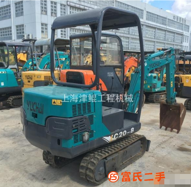 轉(zhuǎn)讓除草挖溝機(jī)二手玉柴13/25/35小挖掘機(jī)
