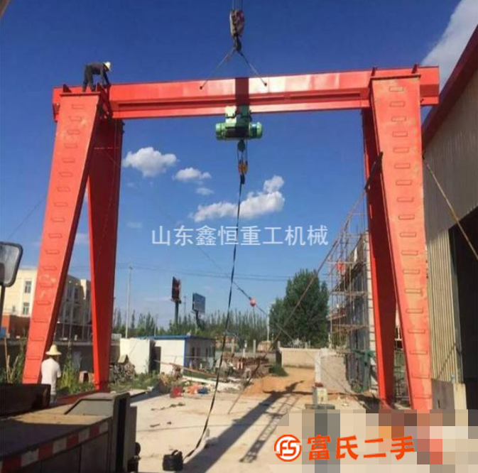 出售二手包廂龍門吊 起重機 單主梁龍門吊 起重電磁吸盤
