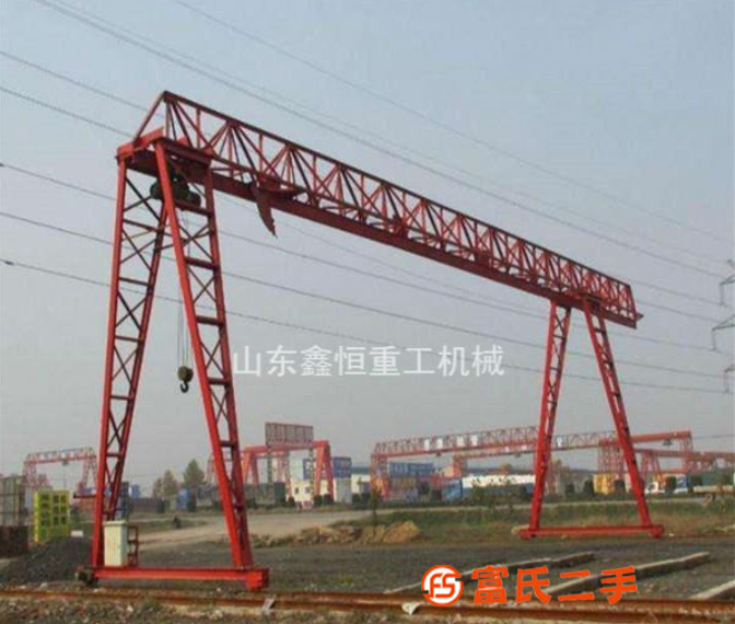 長期轉讓花架式 包廂式龍門吊 二手10噸L吊 小型電動單梁