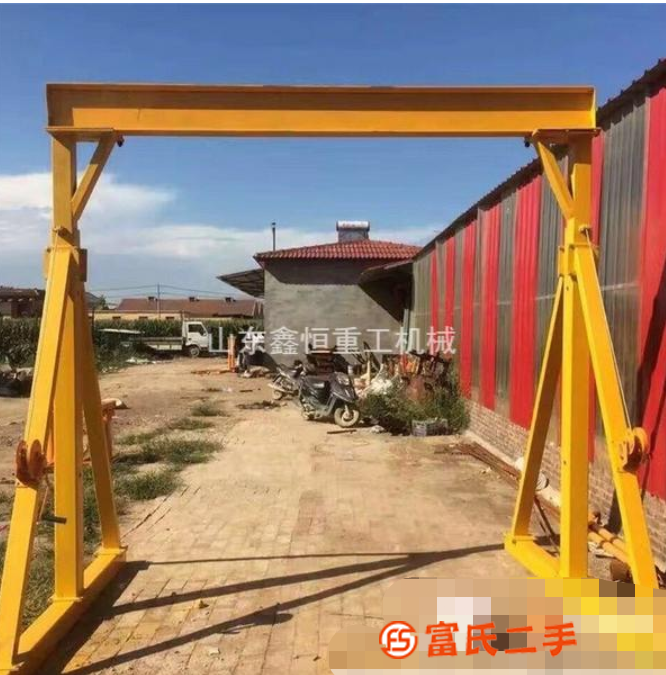 出售MH型包廂單梁龍門吊 價格低成色好 水泥房子專用二手單