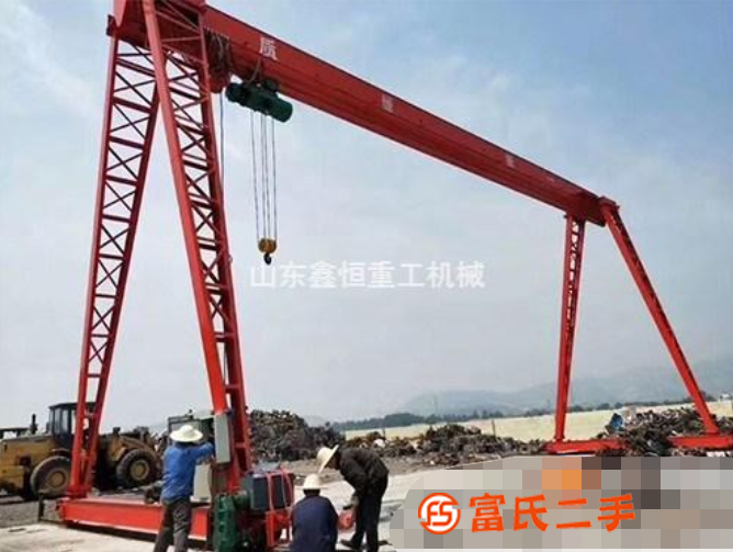 長期轉讓二手包廂式龍門吊 32噸花架式龍門吊 龍門架 九成新