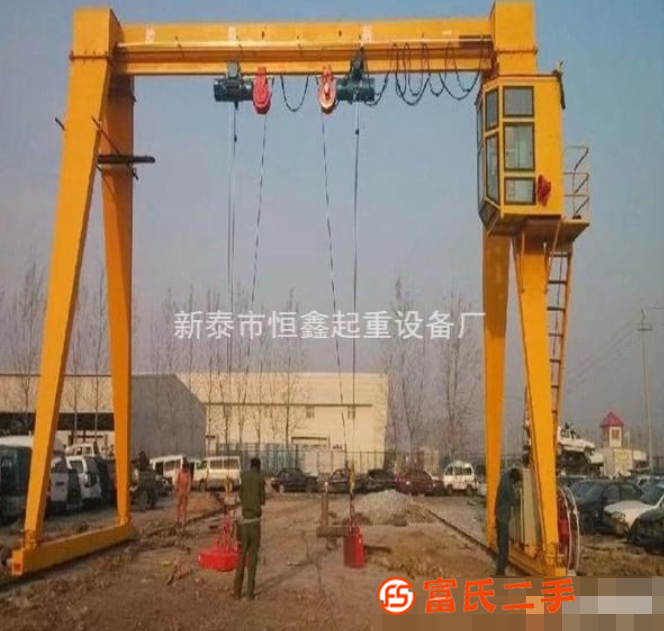 出售小型龍門吊 1-32噸單梁包廂龍門吊 移動龍門架 二手