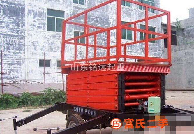 轉讓處理出售二手高空作業平臺升降機