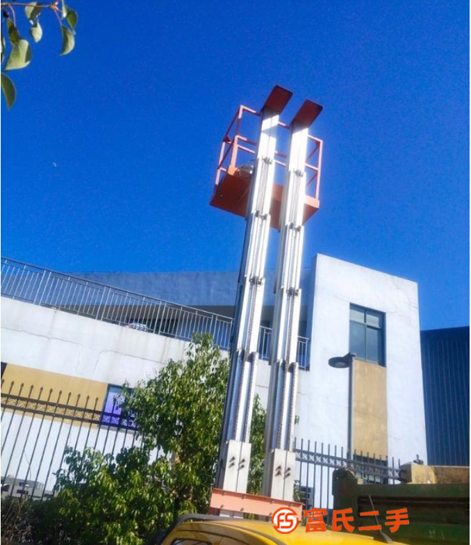 轉讓二手鋁合金升降機雙柱