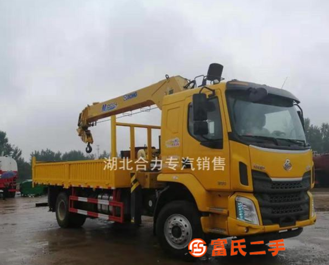轉讓解放隨車吊單橋8噸隨車吊全國聯保