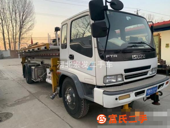 轉讓閑置五十鈴12米升降平臺作業車
