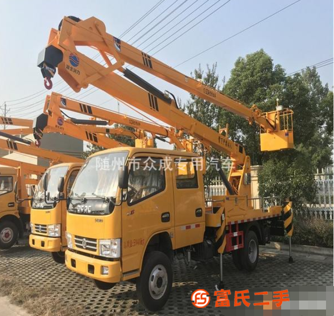 轉讓處理10米升降平臺電力維修車
