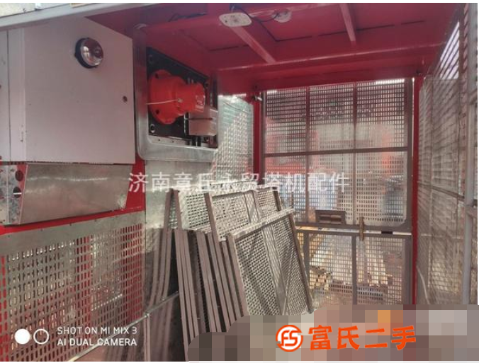 轉讓物料提升機齒條傳動650節通用款