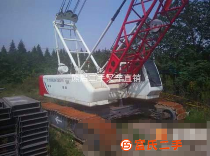 出售中聯(lián)70噸履帶吊 QY70 二手履帶吊