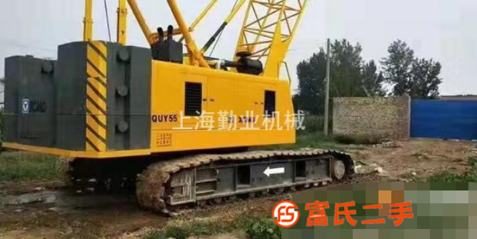 轉(zhuǎn)讓急售徐工55噸履帶吊,車在菏澤,主臂46米