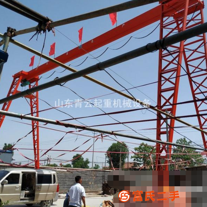 轉讓門式起重機3噸5噸10噸16噸跨度6-40米龍門吊起重
