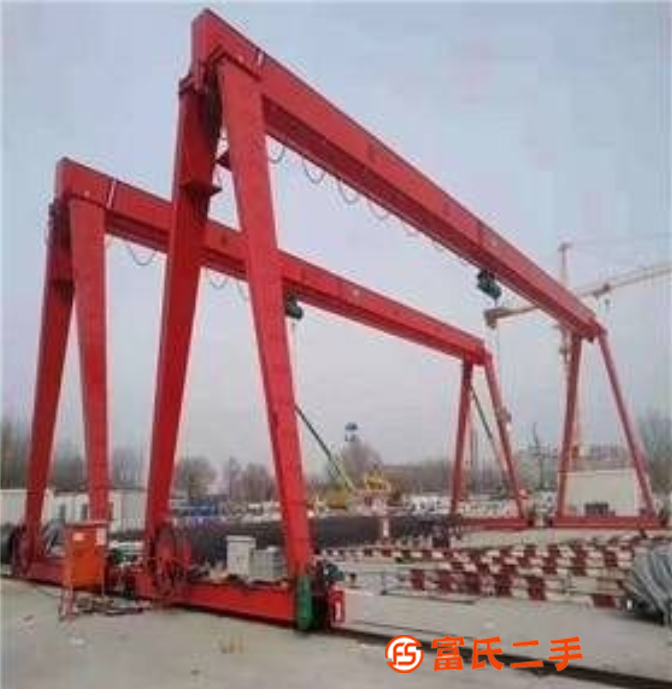轉讓在位處理二手10噸20噸龍門吊跨度35米40米電動龍門吊