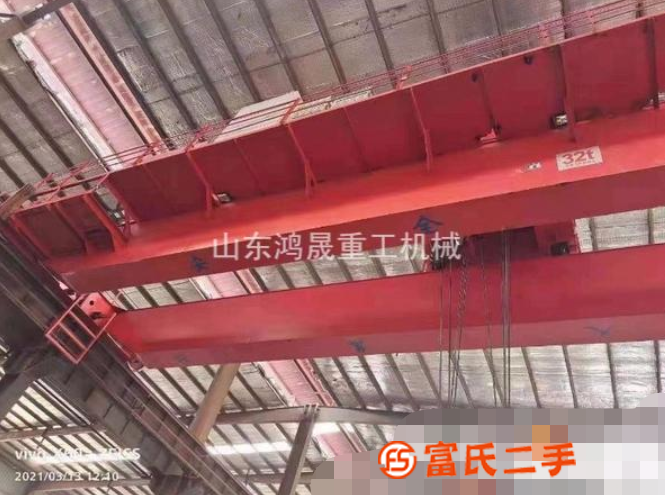 轉讓二手雙梁起重機 32噸跨度22.5米一臺 需要聯系