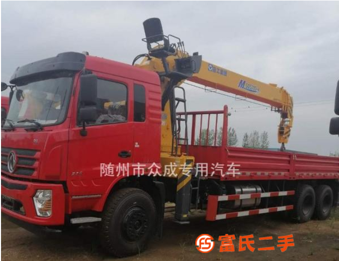 轉讓處理12噸后八輪隨車吊 隨車起重機 送貨上門