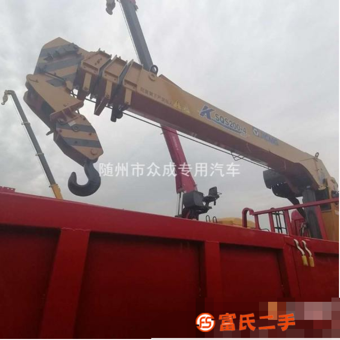 轉讓處理12噸后八輪隨車吊 隨車起重機 送貨上門