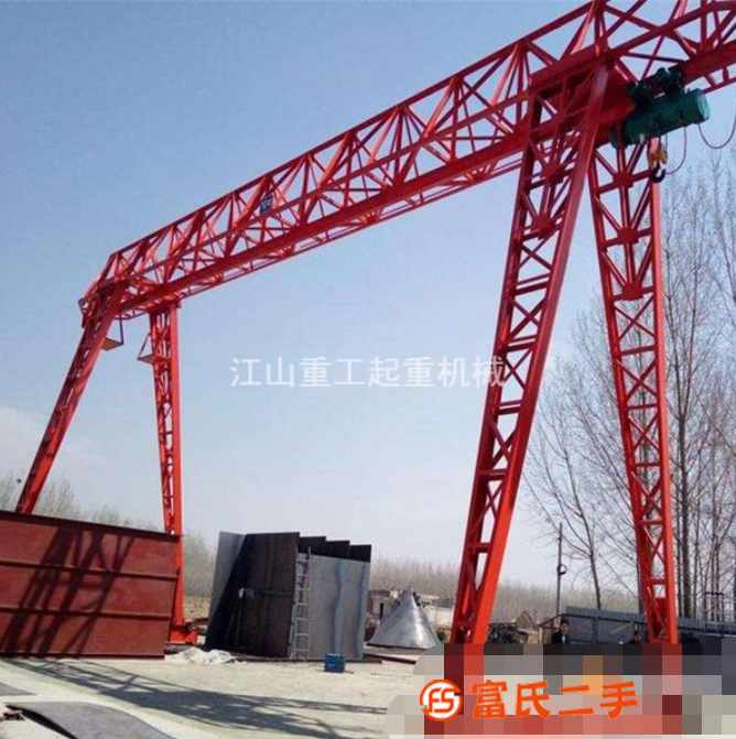 長期轉讓1-300噸門式 橋式二手起重機 L型龍門吊 QD