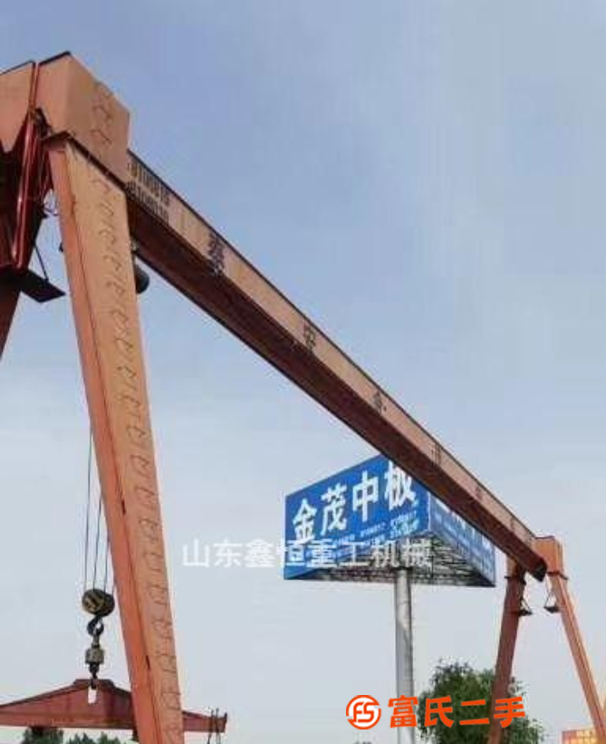 轉讓20噸門式起重機，跨度31.4米，配16噸凱澄葫蘆