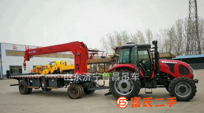 轉讓12噸拖拉機吊起重機