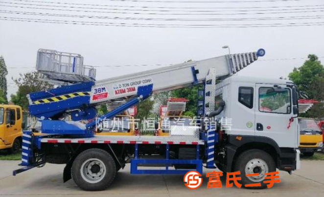 工廠價直銷韓國進口32米云梯車 可按揭