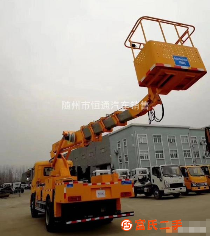 轉(zhuǎn)讓32米江鈴雙排云梯搬運作業(yè)車