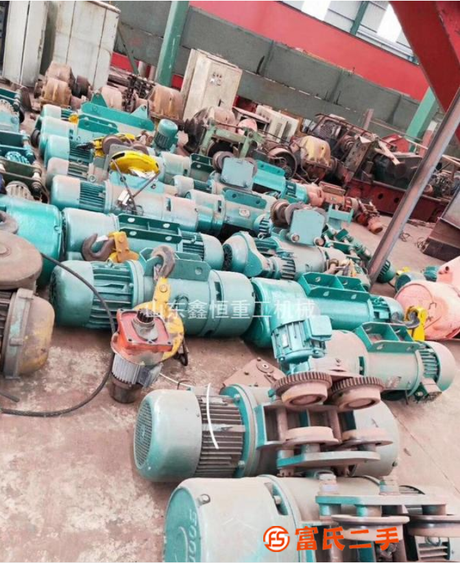 轉讓吊鉤電動葫蘆配件天車提升機卷揚機滑輪組鋼絲繩起重掛鉤行車