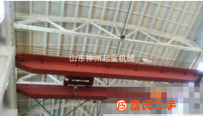 轉讓10噸卷揚機,QD雙梁橋式起重機,跨度19.5米,
