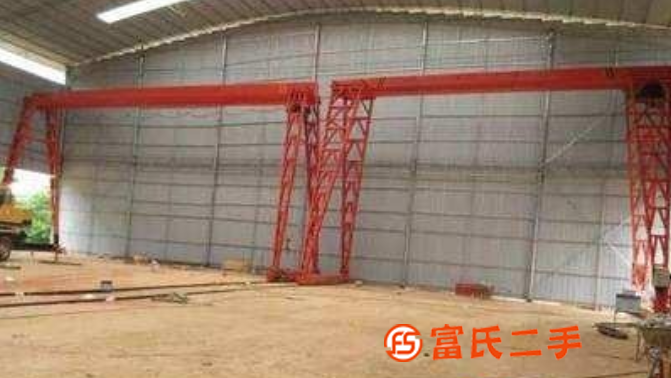轉(zhuǎn)讓龍門剪起重天車高頻強(qiáng)磁吸盤懸臂吊地平車