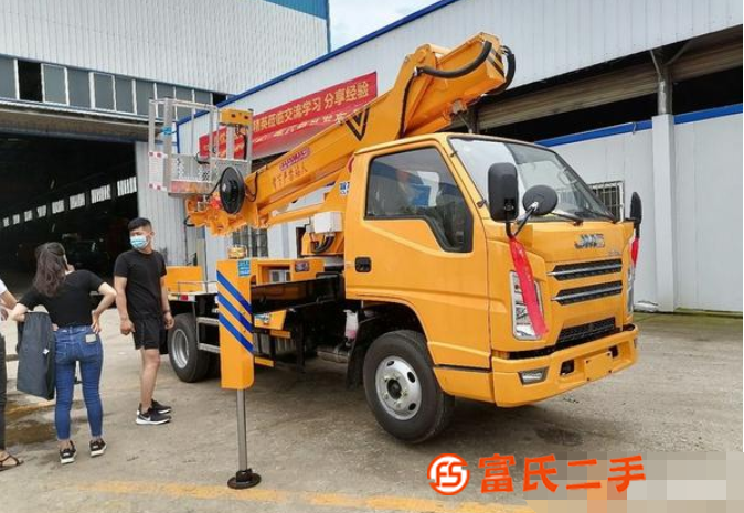 江鈴藍牌21米23米高空作業車直臂 低價出售
