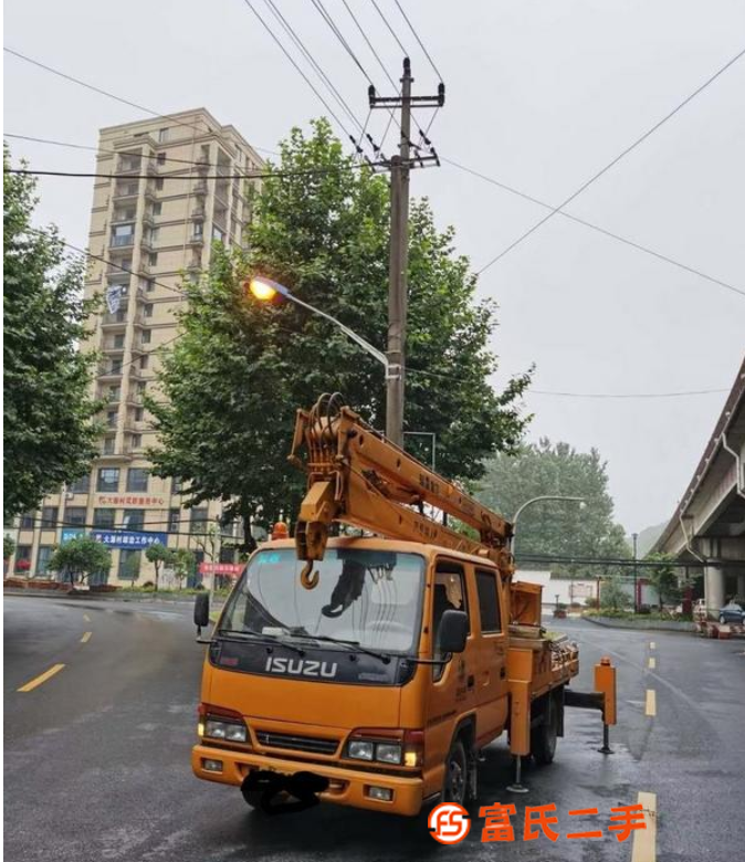 出售杭州愛知14米絕緣斗高空作業(yè)車
