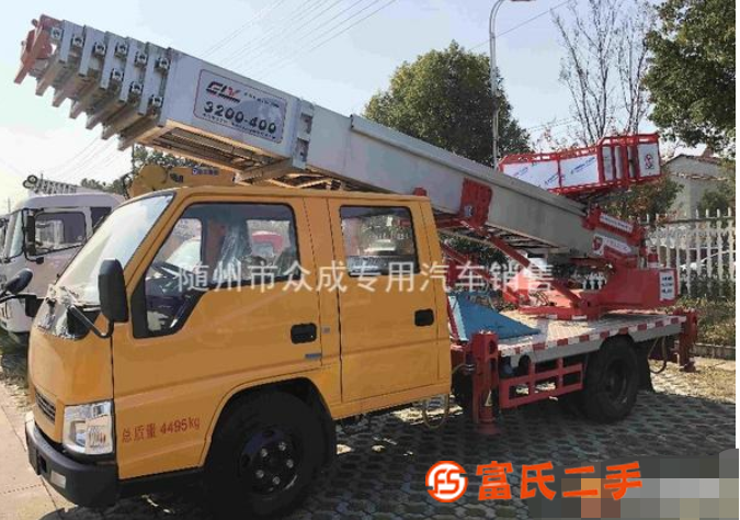 轉讓國六藍牌高空作業車現貨 藍牌13米高空作業車