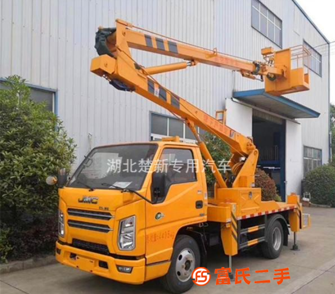 轉(zhuǎn)讓江鈴藍(lán)牌13米 黃牌16米 18米高空作業(yè)車 路燈維修車