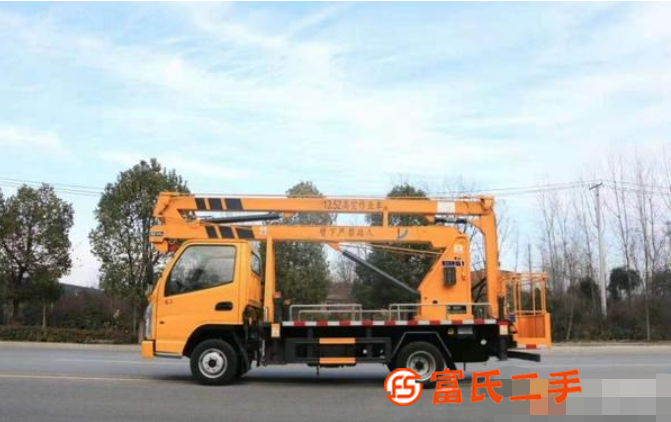 轉讓國六凱馬藍牌13.5米高空作業車