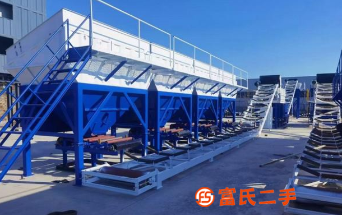 工地完工出售800型穩(wěn)定土拌合站一套