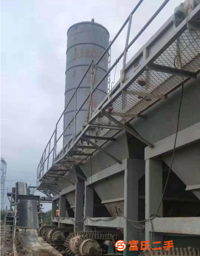 出售二手600型貝特產的，穩定土拌合站不含水泥倉包運轉