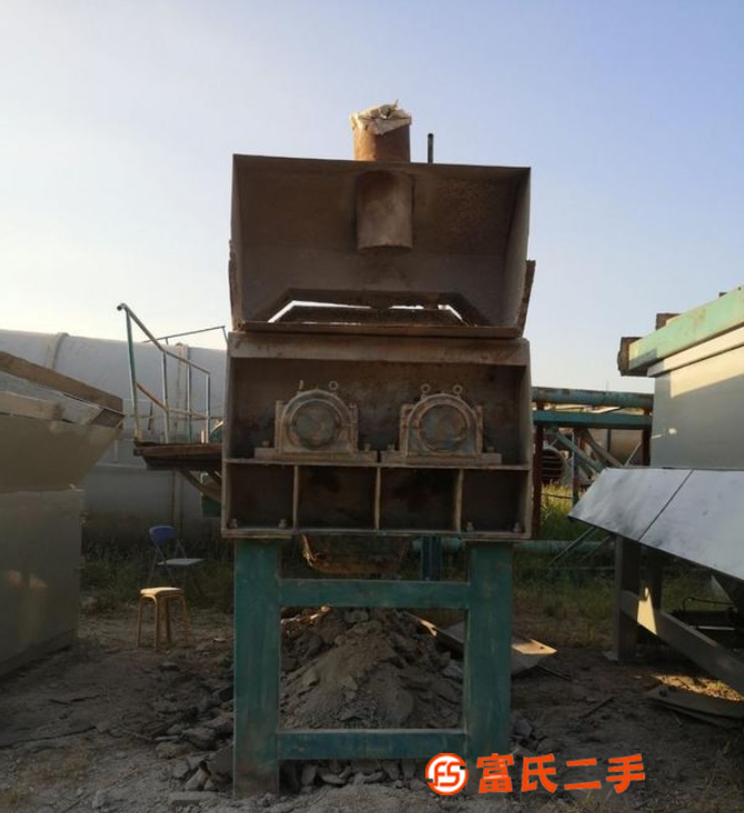 出售二手600型穩定土拌合站不含水泥倉包運轉出料