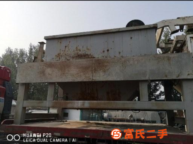 轉讓處理二手600型穩定土拌合站不含水泥倉包運轉