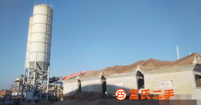 出售二手600型穩定土拌合站,不含水泥倉包運轉