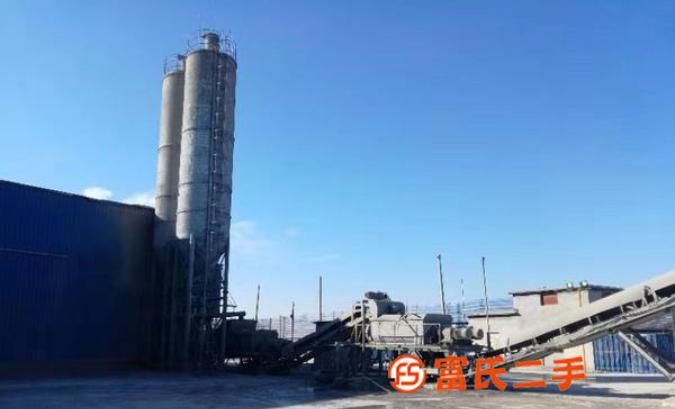 轉讓處理一臺2014年生產600型穩定土拌合站,攪拌站設備包